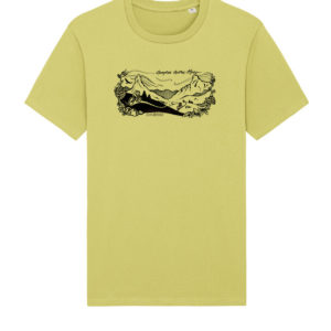 T-shirt "Queyras Hautes Alpes" Vert