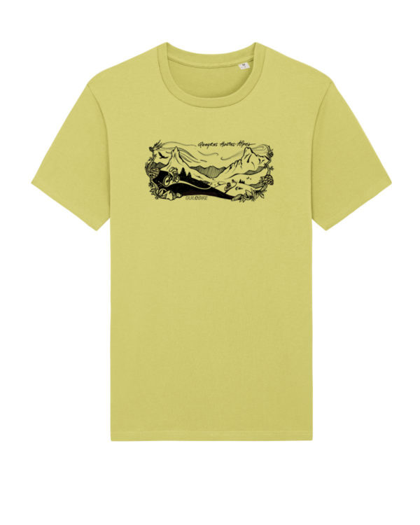 T-shirt "Queyras Hautes Alpes" Vert